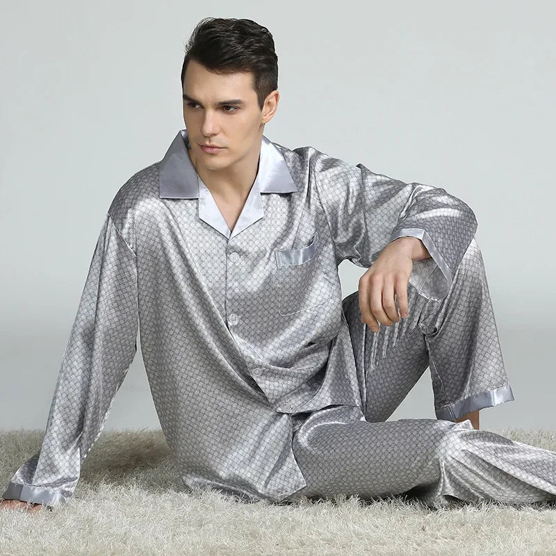 Men’s Premium Ice Silk Sleepwear