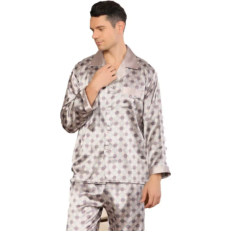 Men’s Premium Ice Silk Sleepwear