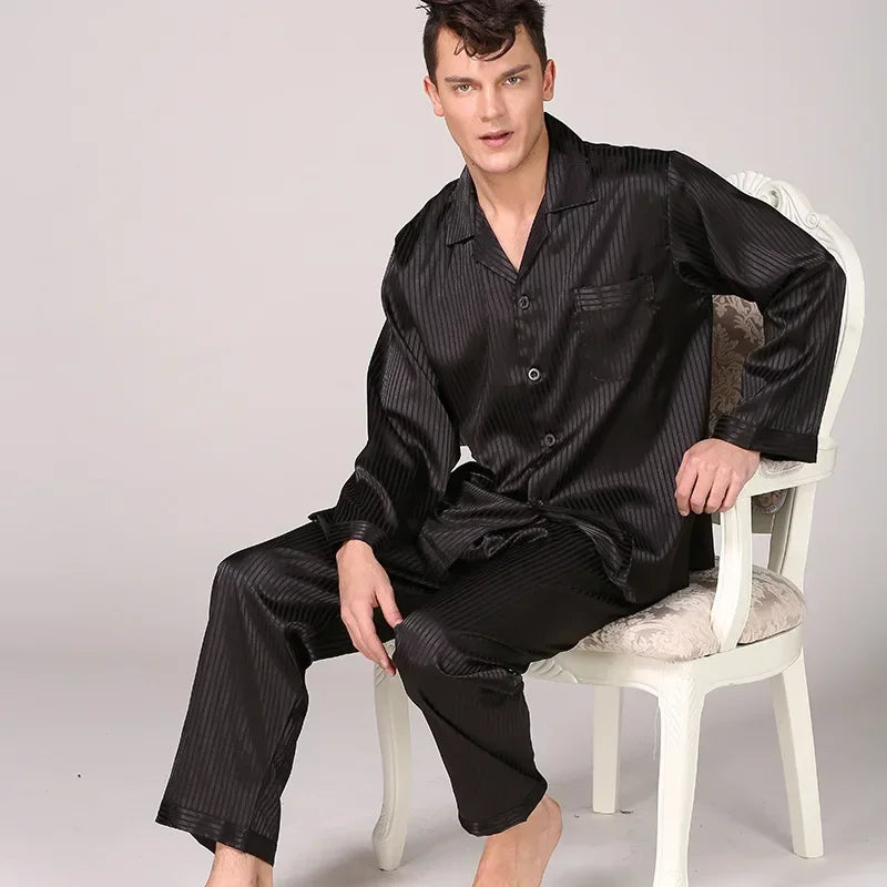 Men’s Premium Ice Silk Sleepwear