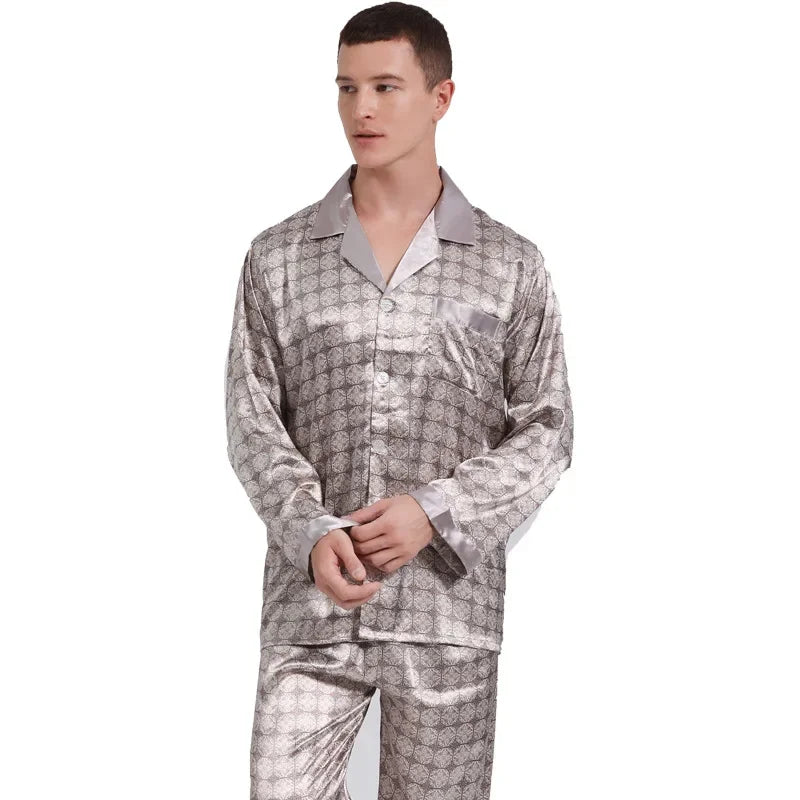 Men’s Premium Ice Silk Sleepwear