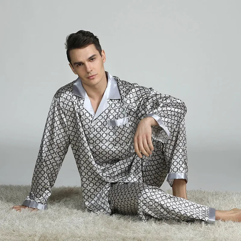 Men’s Premium Ice Silk Sleepwear