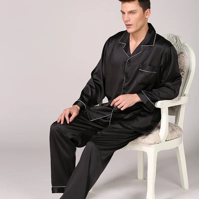 Men’s Premium Ice Silk Sleepwear