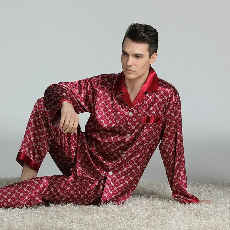 Men’s Premium Ice Silk Sleepwear