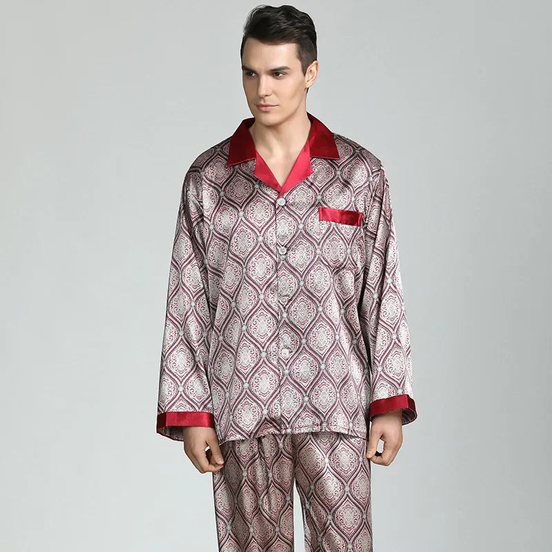 Men’s Premium Ice Silk Sleepwear