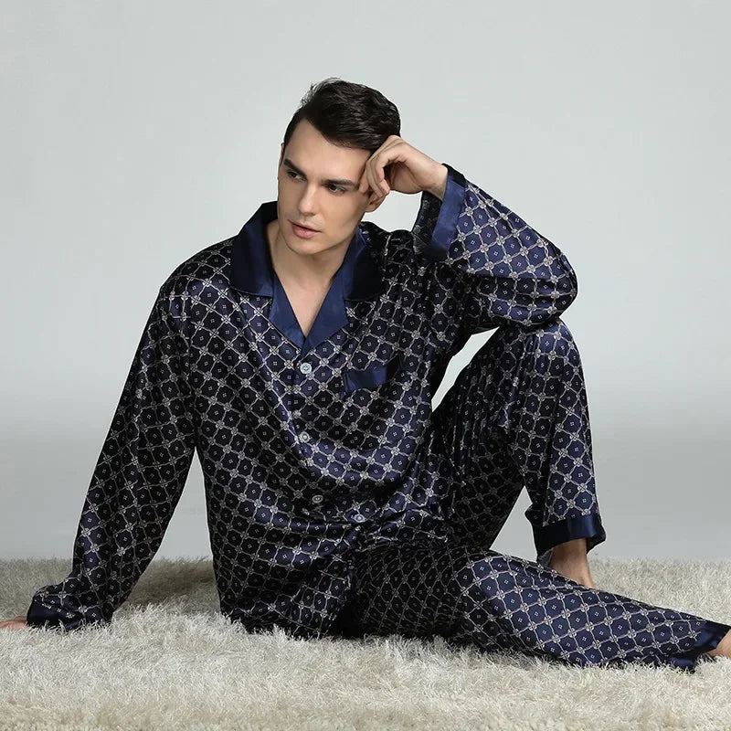 Men’s Premium Ice Silk Sleepwear