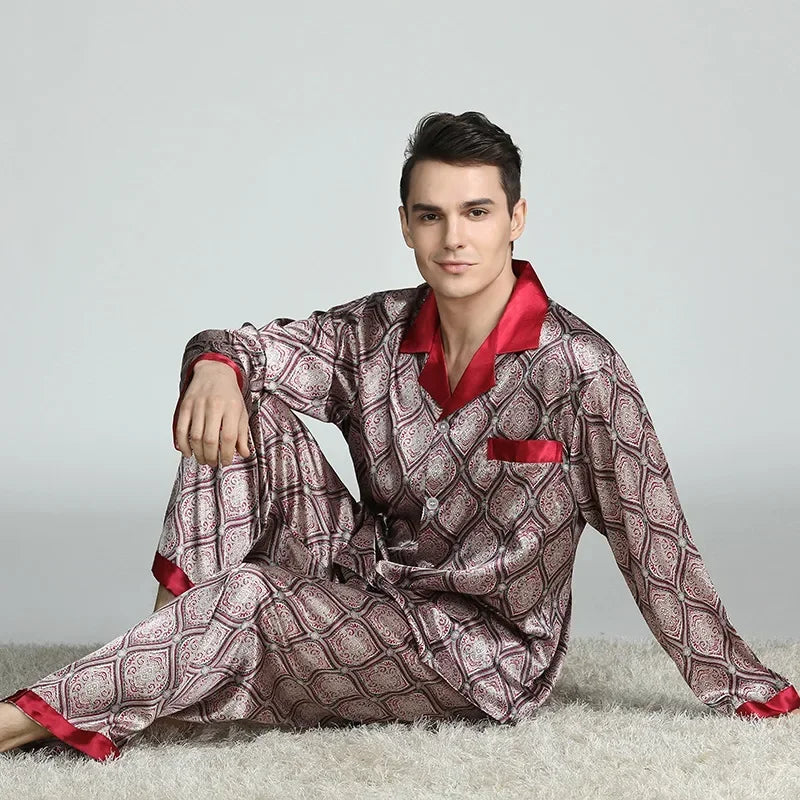 Men’s Premium Ice Silk Sleepwear