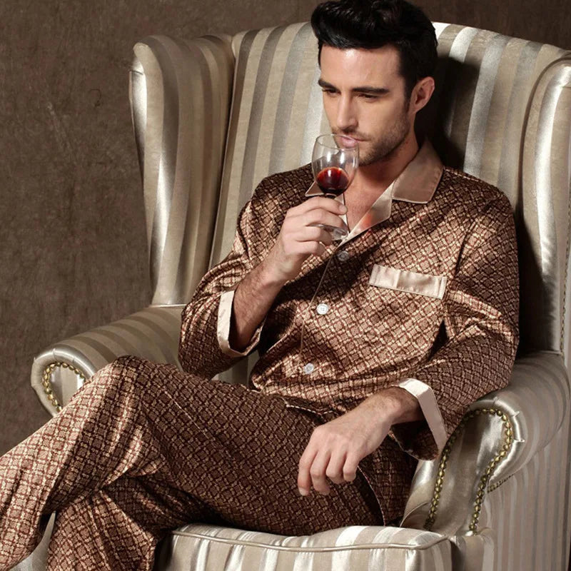 Men’s Premium Ice Silk Sleepwear