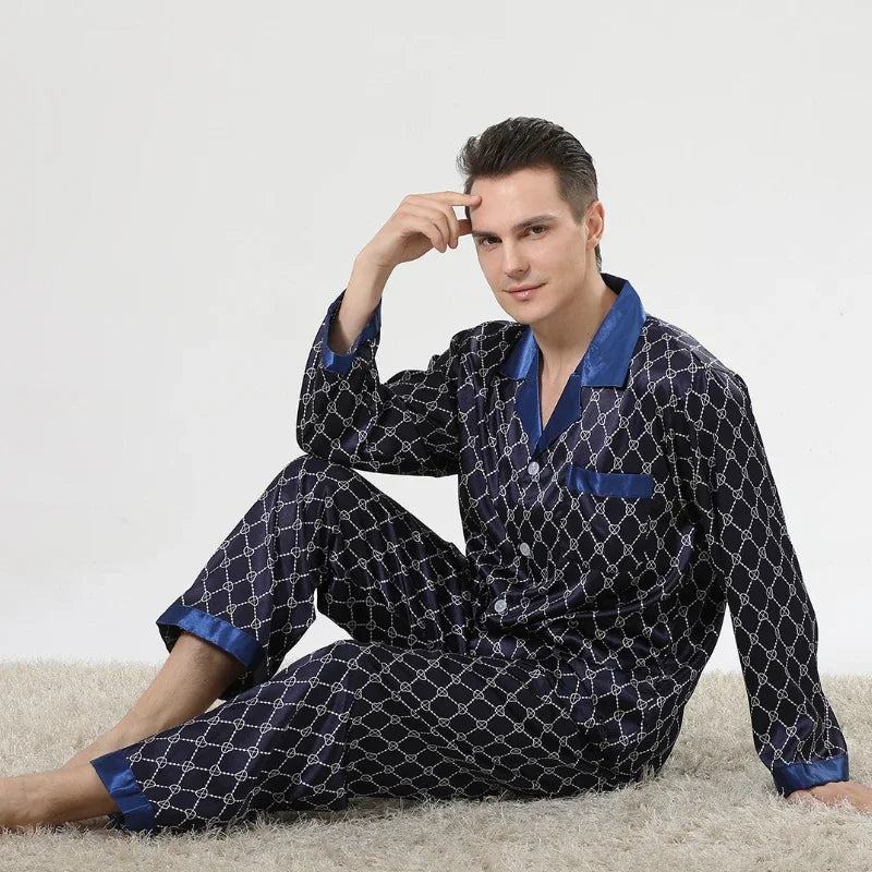 Men’s Premium Ice Silk Sleepwear