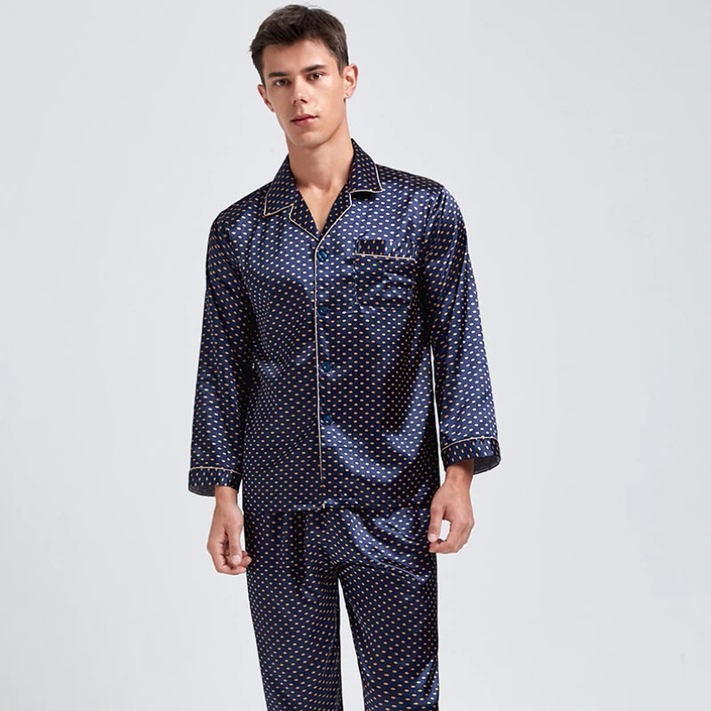 Men’s Premium Ice Silk Sleepwear