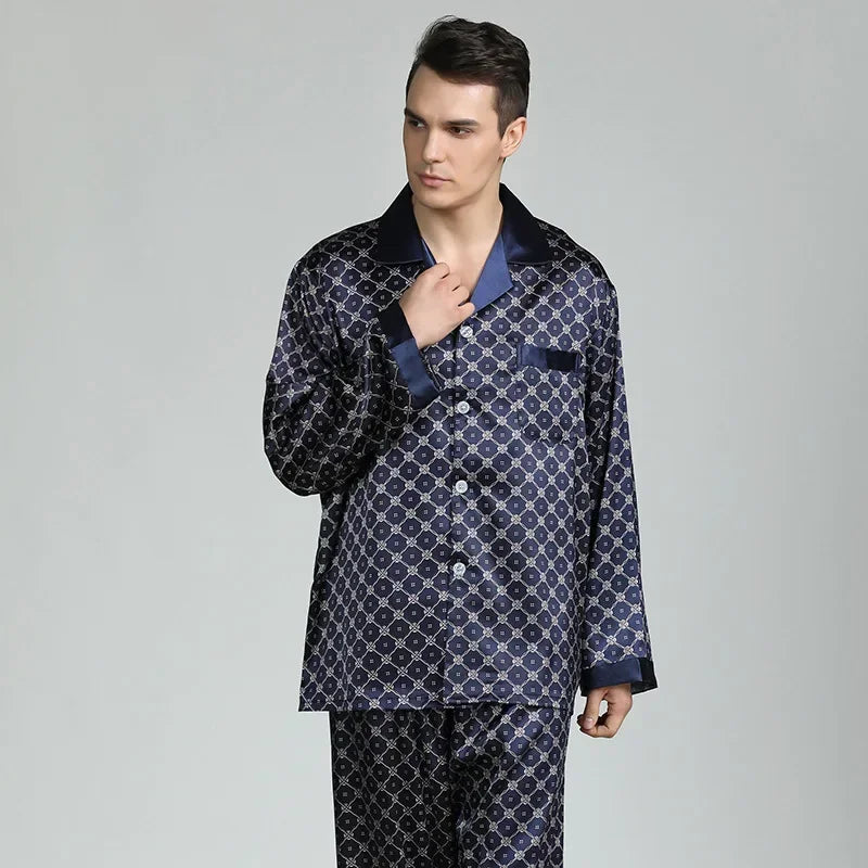 Men’s Premium Ice Silk Sleepwear