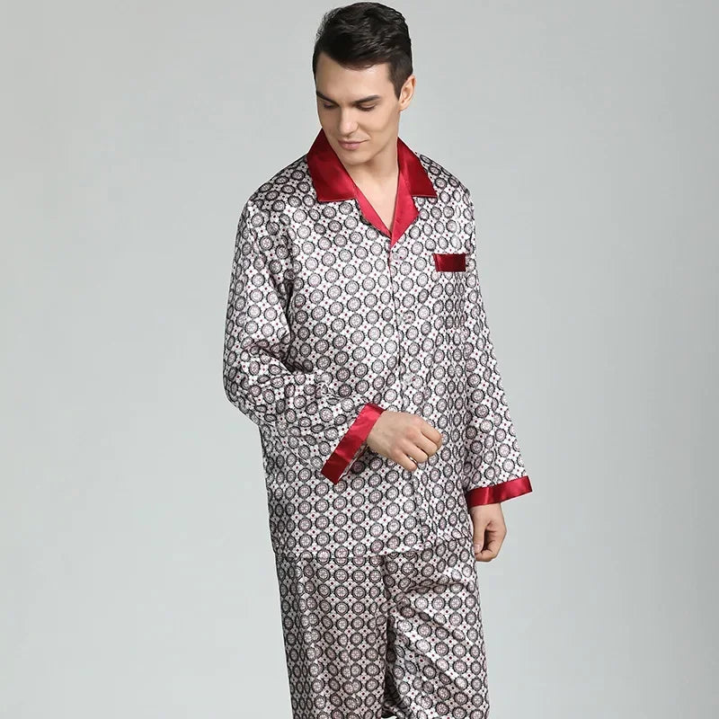 Men’s Premium Ice Silk Sleepwear